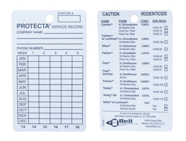 Tom Cat / Protecta Service Cards