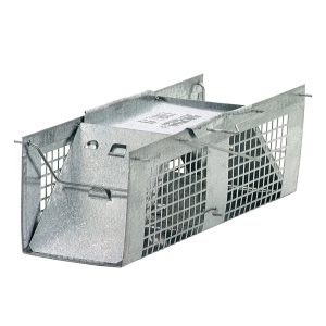 Havahart Animal Trap is the new standard in traps. The patent pending design is easy to set, easy to release. Perfect for first time trappers, one simple move and the traps are set! Havahart Easy Set traps are constructed of sturdy rust-resistant wire mesh with steel reinforcements for long life. The traps are galvanized for maximum resistance to rust and corrosion. Mesh openings are smaller than competing traps of comparable size to prevent stealing the bait from the outside. Spring-loaded doors and sensitive triggers ensure quick, secure captures that targets the specific animal's size, eliminating undesired catches. Solid doors and handle guards protect users during transportation, while smoothed internal edges protect and prevent injuries to animals. This trap has been professionally field tested. Made in the U.S.A.
