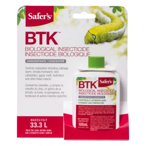 Safer’s BTK Caterpillar Killer 100mL Concentrate - 17-2110CAN