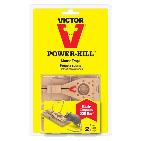 Victor Power-Kill Mouse Trap 2-Pack - M142S