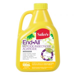 Safer’s End-All Miticide/Insecticide/Aracicide 500mL Concentrate - 31-6035CAN