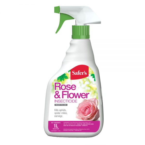 Safer’s Rose and Flower Insecticide 1L Ready-to-Use - 51-5060CAN