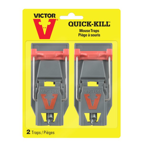 Victor Quick-Kill Mouse Trap 2-Pack - M140C