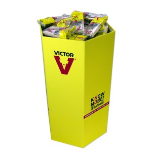 NLA. Victor Easy Set Mouse Traps M205TRI Hex Dump Bin 72's