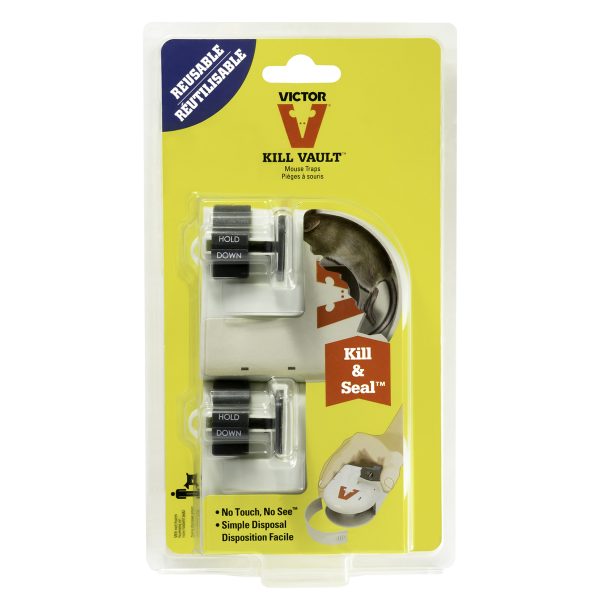 Victor Kill Vault Mouse Trap 2pk 4/cs - M267