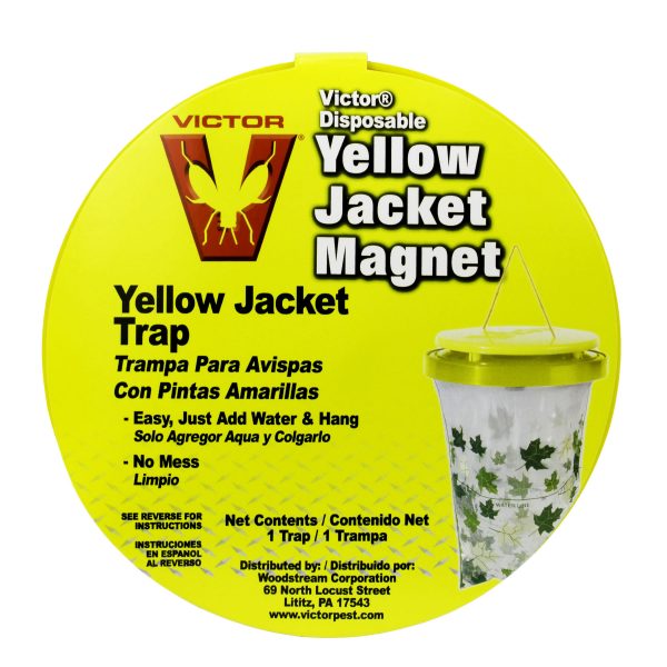 Victor Poison-Free Yellow Jacket Magnet Disposable Trap - M370