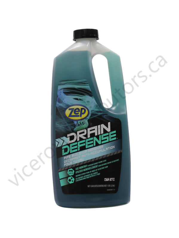 ZEP ALL NEW DRAIN DEFENCE PIPE BUILD-UP REMOVER 64 FL oz. (CNLDC64)