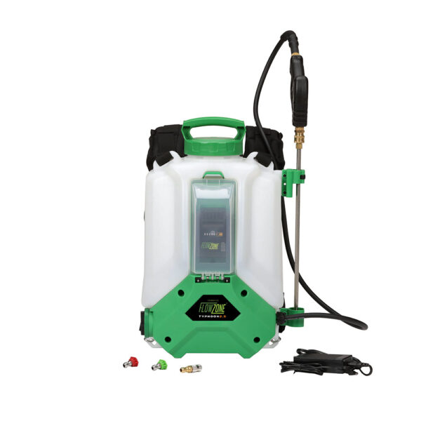 FLOW ZONE 4 GALLON WEED SPRAYER FOR PESTICIDES, INSECTICIDES, HERBICIDES, GARDENS, WEEDS